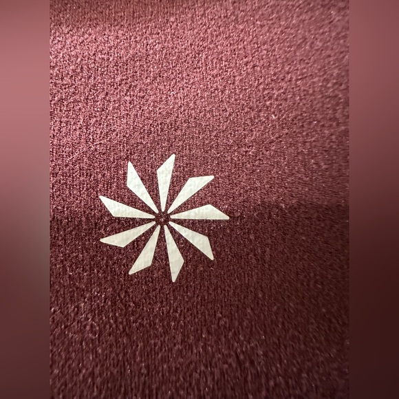 Athleta Maroon Elation Tights - Picture 3 of 5